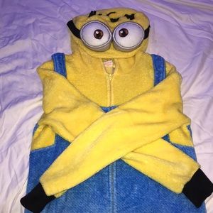 Super soft minion onesie